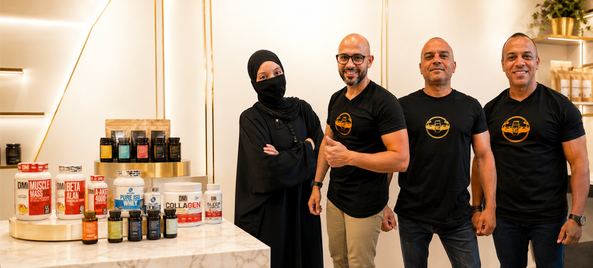 L'équipe NutraSport en boutique