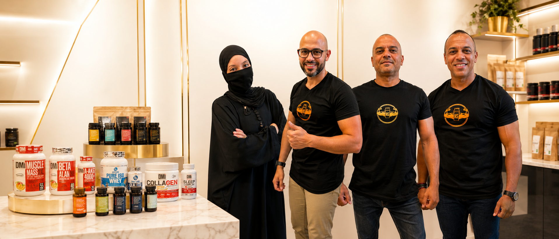 L'équipe NutraSport en boutique