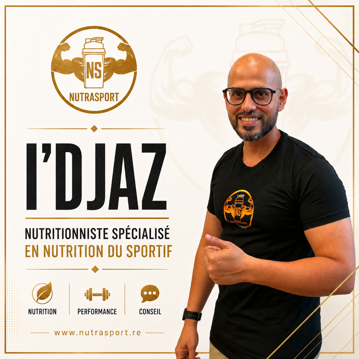 I'Djaz — Nutritionniste spécialisé en nutrition du sportif